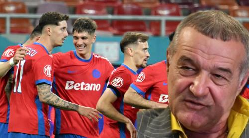 Gigi Becali s a convins după FCSB – Oțelul 4 0! Cine este jucătorul care va intra de acum în primul „11”: „E mare fotbalist!”