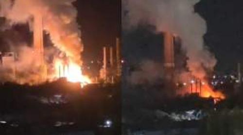 Imaginile groazei! Cum a arătat explozia de la CET Vest surprinsă de bucureșteni