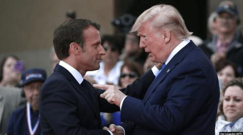 Macron îi dă replica lui Trump, după ce președintele american a spus că este „maltratat de soție”
