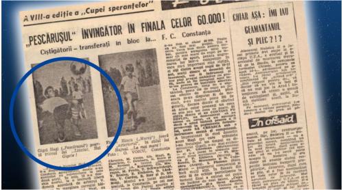 Numele sub care a apărut Gică Hagi pentru prima oară în ziar. Părinții și apropiații îl strigau așa