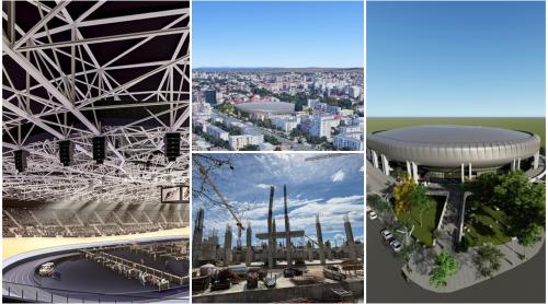 Orașul mare din România care va avea o arenă unică. Investiție uriașă, de 75 de milioane de euro