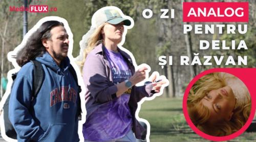 PAPARAZZI Delia cu Răzvan în parc, într o distracție analog. La pas prin Herăstrău după succesul recent FOTO și VIDEO