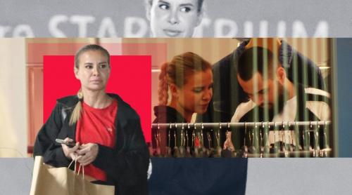 PAPARAZZI Marina Dina, o zi de mall alături de un bărbat misterios după ce s a întors de la Survivor! Îmbrățișări, cafele și cumpărături FOTO și VIDEO