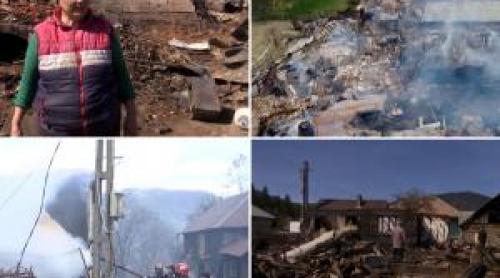 Satul cu cel mai curat aer din Europa a ars complet. Sute de oameni au rămas pe drumuri