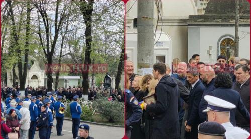 Ultimul meci al marelui Mircea Lucescu s a încheiat astăzi! Primele imagini de la Cimitirul Bellu FOTO și VIDEO
