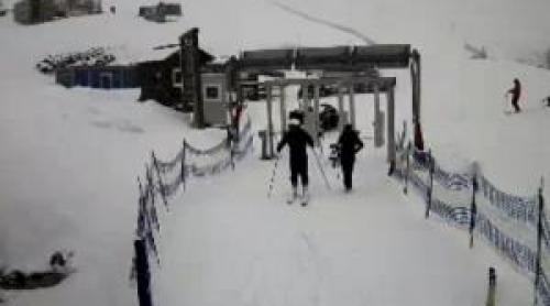 Zonele în care e cod galben de ninsori până miercuri seară