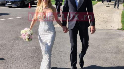Andreea Bălan și Victor Cornea s au căsătorit. Avem primele imagini de la nunta anului FOTO și VIDEO