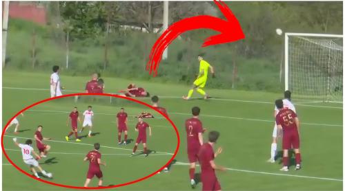 Așa ceva nu s a mai văzut! Cel mai caraghios autogol din istoria fotbalului s a dat în Republica Moldova. Video