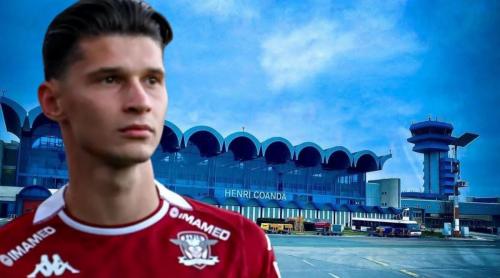 Atac de panică la Rapid: Alex Dobre, transportat de urgenţă la spital! Atacantului i s a făcut rău pe aeroport și nu a făcut deplasarea cu echipa la Cluj. Exclusiv