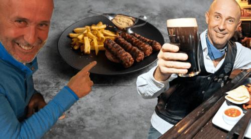  Câți lei costă 4 mici și o bere în localul lui Garcea din Centrul Vechi? Sfatul nutriționiștilor, de 1 Mai: „Nu înfulecați pe nerăsuflate!”