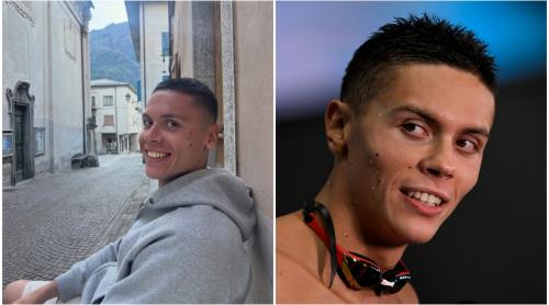 Cele două cuvinte ale lui David Popovici care i au viralizat o postare. Peste 12 mii de aprecieri în câteva ore