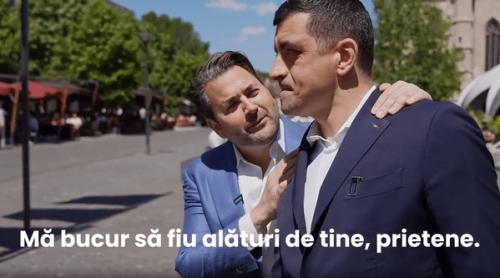Cine este Nick Adams, „americanul alfa” alături de care s a afișat George Simion la Cluj, care a comparat limba română cu „limbajul iubirii”