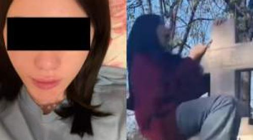 Cine este tânăra care a dansat pe un mormânt din cimitirul Bellu! Este cunoscută pe TikTok