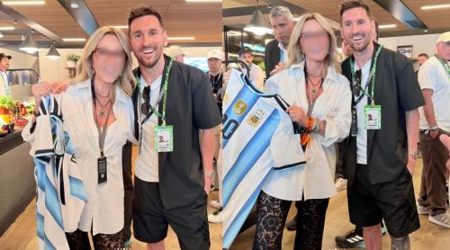 Ea este românca celebră care a fost surprinsă alături de Messi. E cea mai bogată femeie din România