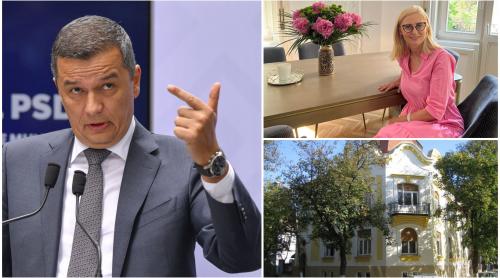 Firma care construiește conacul lui Sorin Grindeanu, contracte pe bani publici cu instituția condusă de cumnata liderului PSD. Ce sume s au încasat