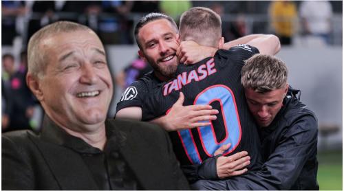 Gigi Becali, aşa cum nu l ai auzit niciodată! A comentat în stil Ilie Dobre golul lui Ofri Arad cu Dinamo: “Pac Tănase! Arad goooooool! I am îngropat”