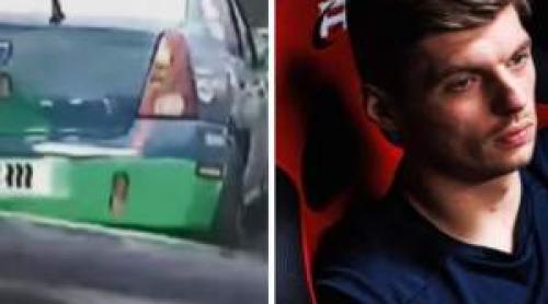 Imagini virale cu Dacia care i a luat fața lui Max Verstappen. Cum arată mașina care a atras privirile pe un circuit celebru