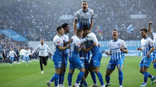 LIVE /  Craiova MAXIMA! Universitatea bate U Cluj cu 5 0 în stil de mare campioană cu golurile „juniorilor” David Matei şi Luca Băsceanu, marcator chiar de ziua lui de naștere!