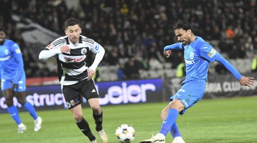 LIVE /  Universitatea Craiova – U Cluj 1 0, live video în etapa a 9 a din play off ul SuperLigii. David Matei a deschis scorul după doar 3 minute