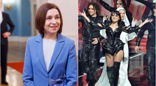 Maia Sandu se implică în scandalul de la Eurovision. Mesaj pentru Alexandra Căpitănescu