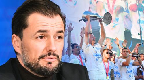 Mario Felgueiras, discurs emoţionant după ce a câştigat eventul cu Universitatea Craiova: “Este cea mai frumoasă sărbătoare la care am participat!”. Ce spune de visul Champions League