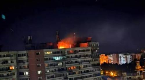 O dronă rusească a lovit un bloc din Galați. Ce explicație a dat MApN. De ce nu a doborât o: „Timpul a fost extrem de scurt”