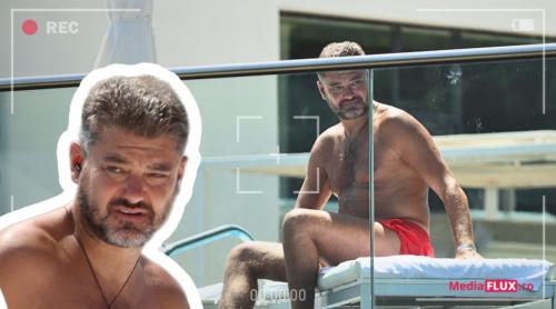 PAPARAZZI Primele imagini cu Cristian Boureanu după ce s a întors de la Suvivor! Afaceristul și a lăsat barbă și a continuat yoga la piscină VIDEO și FOTO