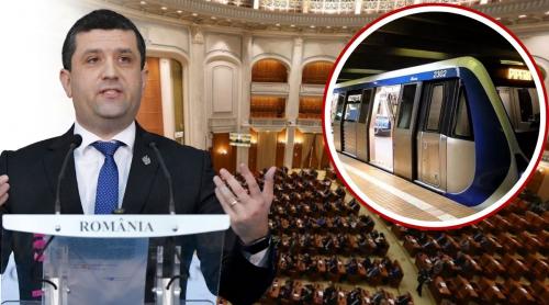 Pregătiri pentru un nou război cu sindicatul de la metrou. Ajutor din Parlament pentru ministrul Radu Miruță