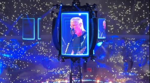Primele imagini de la concertul Metallica în București. Spectatorii au făcut valuri în tribunele Arenei Naționale FOTO și VIDEO