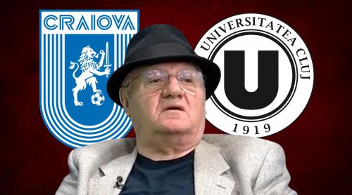 Pronosticul „Oracolului” Mitică Dragomir pentru Universitatea Craiova – U Cluj: „Azi se termină totul!”