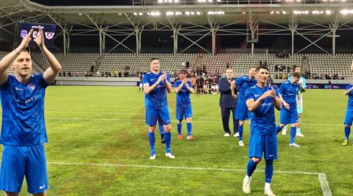Singurii doi steliști care au refuzat să salute galeria FCSB ului la meciul UEFAntasticilor!