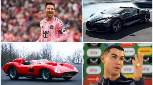 Top 5 cele mai scumpe mașini deținute de starurile din fotbal. ”Bijuteria” de 35 de milioane de dolari din garajul lui Messi