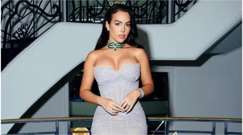 Transformare în stil Kim Kardashian pentru Georgina Rodriguez. Cum a apărut iubita lui Cristiano Ronaldo