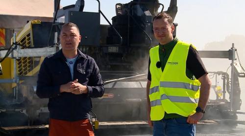 Undă verde pentru asfalt pe Lotul 1 al Autostrăzii București (A0 Nord)! Constructorul promite deschiderea circulației între A1 și DN1 de Ziua Națională VIDEO