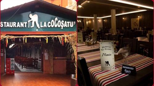 UPDATE: Focul a fost localizat. Incendiu La Cocoșatu! Arde restaurantul de pe strada Neagoe Vodă din Băneasa