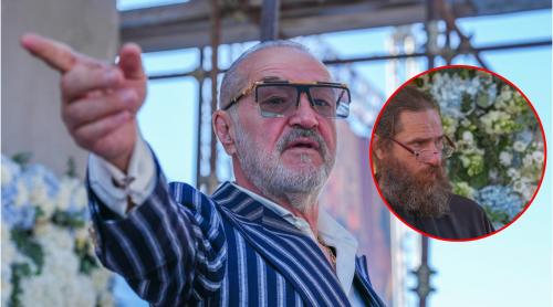 Alexandru Tudor, apariție șocantă la sfințirea bisericii lui Gigi Becali. Absență surprinzătoare de la eveniment. Foto