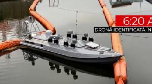 ANIMAŢIE. Traseul parcurs de drona maritimă, cu 500 kg de explozibil. Tragedie uriaşă, evitată doar din noroc