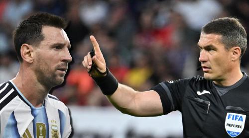 Argentinienii, gafă uriașă după ce Istvan Kovacs a fost delegat la meciul lui Messi!