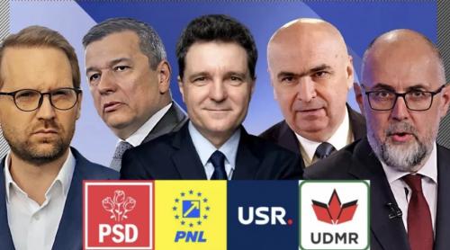 Blocaj în negocieri privind Guvernul! Liderii partidelor, discuții aprinse la Vila Lac