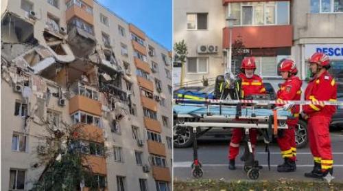 Ce a apărut în fața blocului din Rahova, unde a avut loc explozia devastatoare, la 7 luni de la tragedie. Gestul a emoționat țara