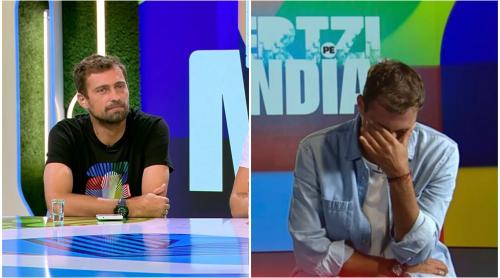 Ce reacție a avut Gabi Tamaș în direct la TV după ce a fost numit ”Eroul de la Termopane” de către un coleg