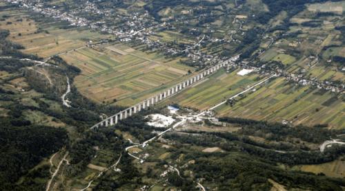 Cel mai lung viaduct construit în România, întrecut de coloșii de pe Autostrada Transilvania. Cum a fost ridicat într un deceniu
