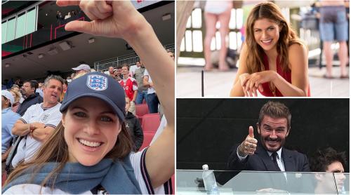 Celebra actriță din Baywatch care i a ”trădat” pe americani pentru Anglia la Cupa Mondială. Gestul lui David Beckham când a văzut o