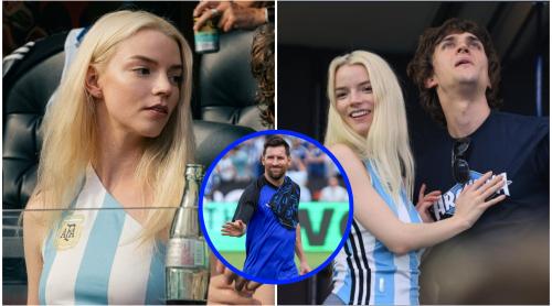 Celebra actriță din seriale populare ca Peaky Blinders sau Gambitul damei care îl susține pe Messi la Cupa Mondială. A fost filmată alături de Beckham