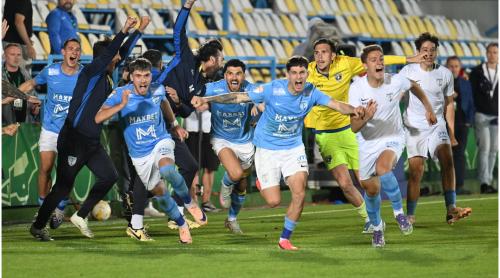 Cota colosală pe care o avea FC Voluntari la promovare în minutul 52 al partidei de la Sibiu, la 3 0 pentru FC Hermannstadt