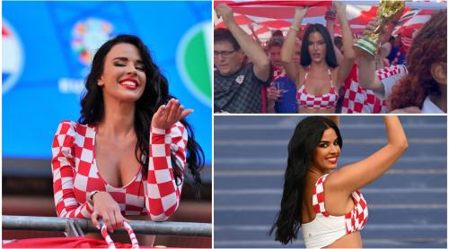 Cum a fost surprinsă Ivana Knoll, frumoasa fană a Croației, pe străzile din SUA, înainte de meciul țării sale cu Anglia de la Cupa Mondială