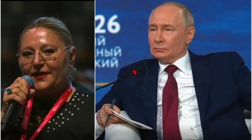 Diana Șoșoacă, dialog incredibil cu Putin. Mesajul președintelui Rusiei pentru români VIDEO