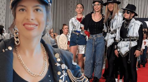 Fiica Loredanei Groza adoră să prezinte ținutele designerilor români și să defileze pe podium. Ce sfaturi a primit de la Nicoleta Luciu
