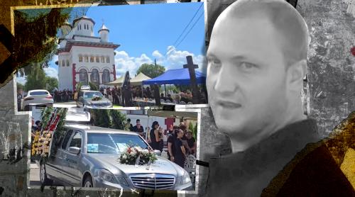 Imagini greu de privit de la înmormântarea lui Alexandru Neacșu! Medicul rezident găsit mort la Spitalul Floreasca a fost condus pe ultimul drum: „O mare durere”