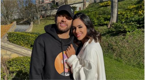 Iubita lui Neymar, apariție incendiară pe stadion. Ținuta care a lăsat la vedere mai mult decât era necesar